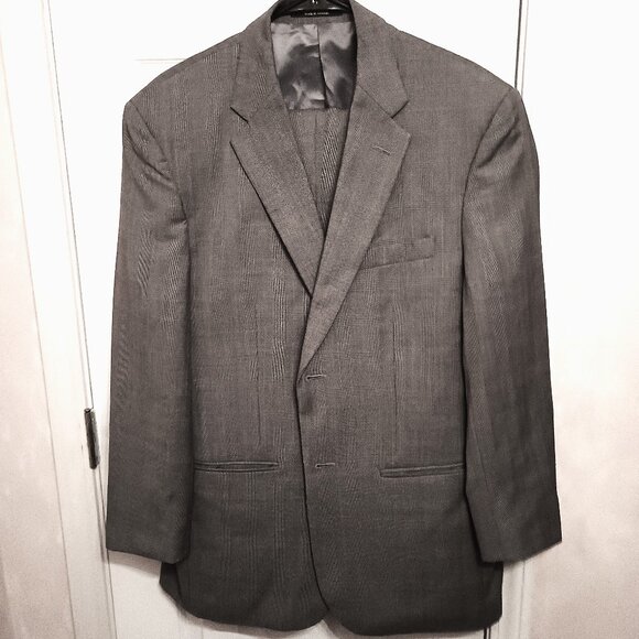 Gerald Austin Men 2 Piece Gray Suit - Picture 4 of 16